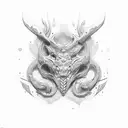 triceps tattoo design idea