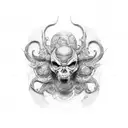 triceps tattoo design idea