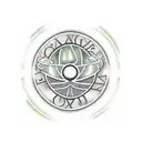 matrix symbols going down in a short lime tattoo design idea