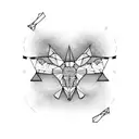 kite tattoo design idea