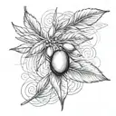 olive, 11:11, XXIV VI MMXXII, tattoo design idea