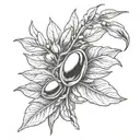 olive, 11:11, XXIV VI MMXXII, tattoo design idea