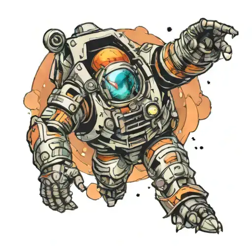 interstellar gargantua  tattoo design idea