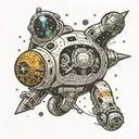 interstellar gargantua  tattoo design idea