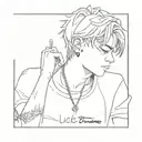 lucid dreams Juice wrld tattoo design idea
