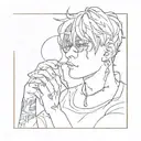 lucid dreams Juice wrld tattoo design idea