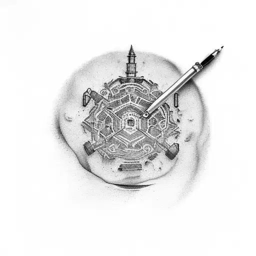 Apart from my reflection, I report to no one tattoo design idea