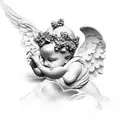 cherubs  tattoo design idea