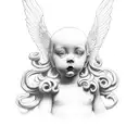 cherubs  tattoo design idea