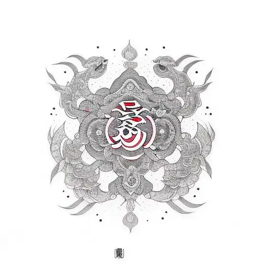 om mani pade hum tattoo design idea