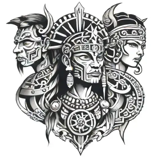Inca trilogy tattoo design idea