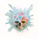 cyber sigilism  tattoo design idea