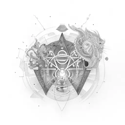 serotonin compound with the word "always" tattoo design idea