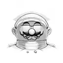 Super Mario tattoo design idea