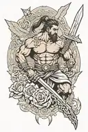 gladius hercules 태권도 tattoo design idea
