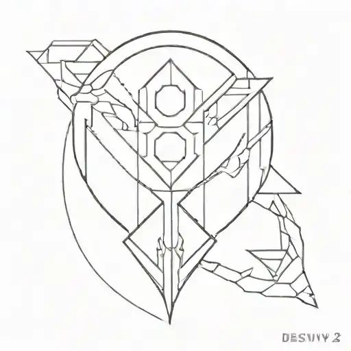 destiny 2 tattoo design idea