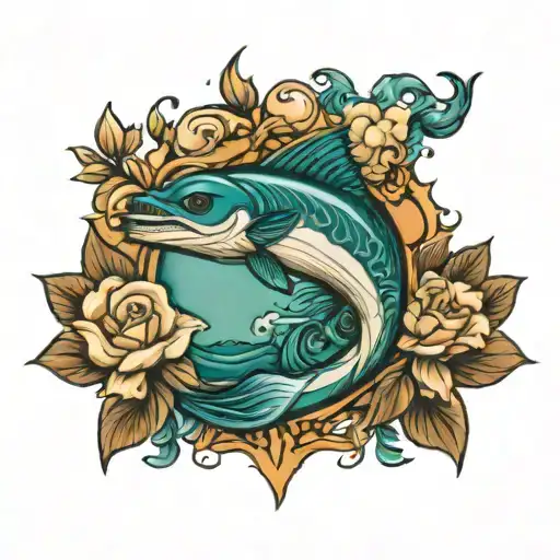 lake erie tattoo design idea