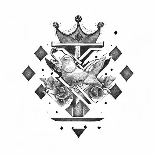 prince of peace tattoo design idea