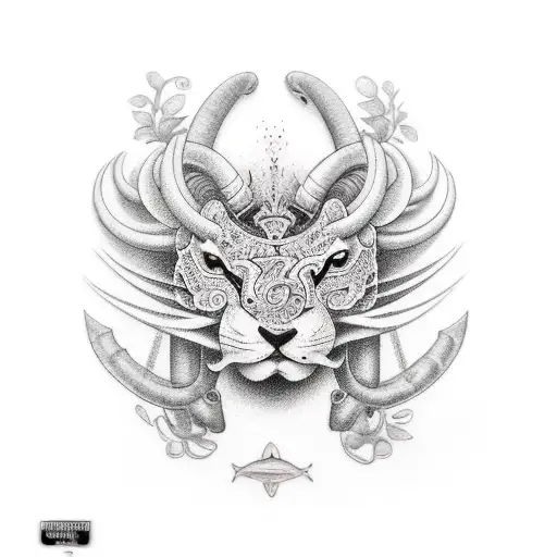 daughter dad Aries  tattoo design idea