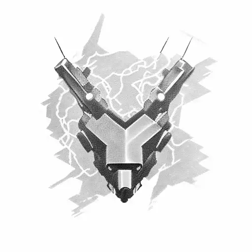 metal gear solid tattoo design idea