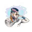 XXXTentacion tattoo design idea