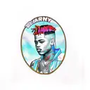 XXXTentacion tattoo design idea