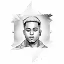 XXXTentacion tattoo design idea