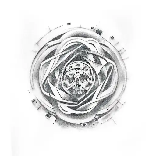 hero anti mag tattoo design idea