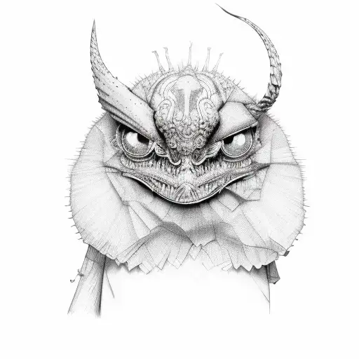 AR alphabates tattoo design idea