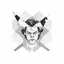 Harry Styles  tattoo design idea
