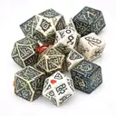 dnd dice set tattoo design idea