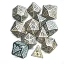 dnd dice set tattoo design idea