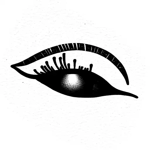 lady sunset ocean tattoo design idea