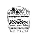 A dotwork tattoo of a cinema ticket stub with the words 'That's what she said' written on it, surrounded by cats and coffee beans. tattoo design idea