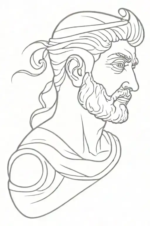 stoic philosophy  tattoo design idea