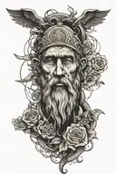 stoic philosophy  tattoo design idea