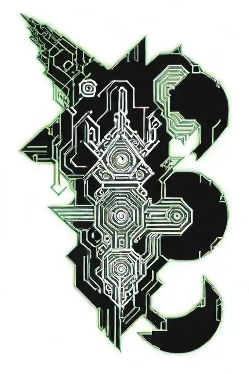 The name "Vishnu" tattoo design idea