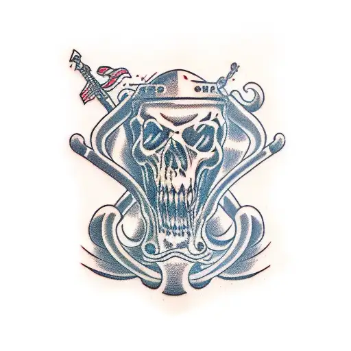 mastodon tattoo design idea