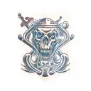 mastodon tattoo design idea