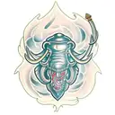 mastodon tattoo design idea