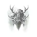 mastodon tattoo design idea