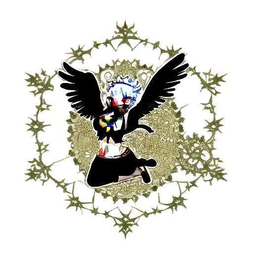 Black Clover Liebe tattoo design idea