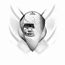 rugby union tattoo design idea