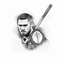 rugby union tattoo design idea