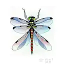 Dragonfly tattoo design idea