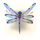 Dragonfly tattoo design idea