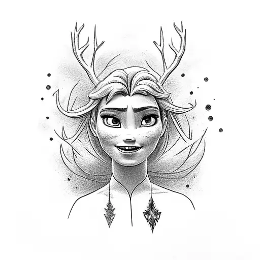 josefina words, frozen the movie icons tattoo design idea
