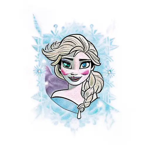 josefina, frozen movie tattoo design idea