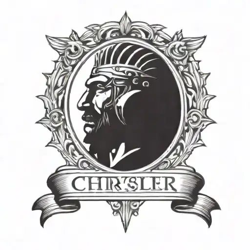 chrysler 300 tattoo design idea