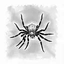Spider tattoo design idea